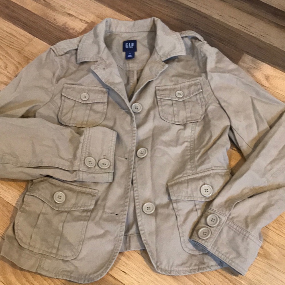 Gap Tan Jacket - Size 6